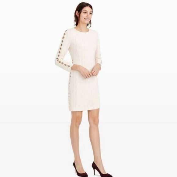Club Monaco Edni Dress Robe Pink Pearl Size 6 NWT Old Money Classy Preppy - Picture 1 of 10